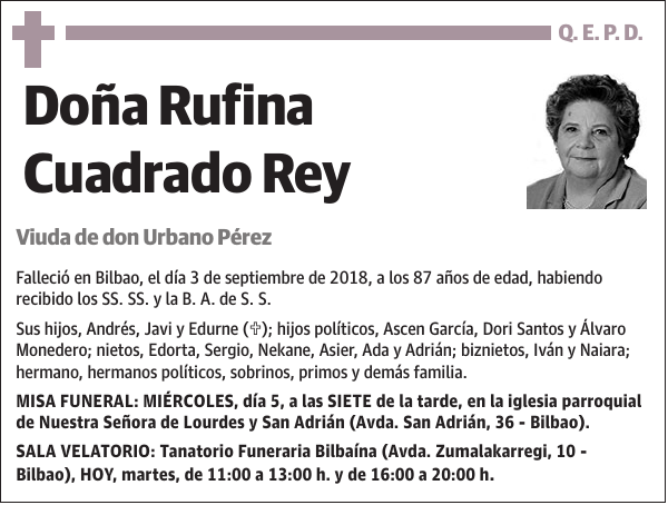 Rufina Cuadrado Rey