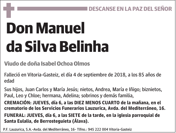 Manuel da Silva Belinha