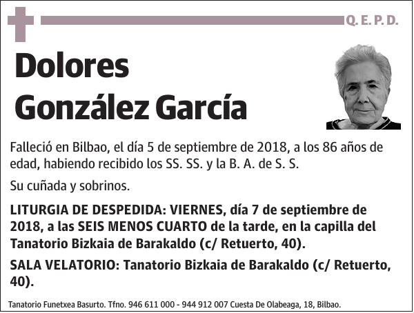 Dolores González García