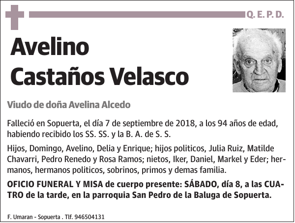 Avelino Castaños Velasco