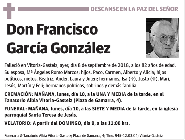 Francisco García González