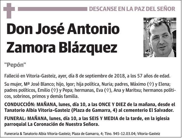 José Antonio Zamora Blázquez