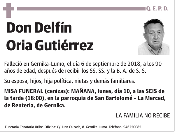 Delfín Oria Gutiérrez