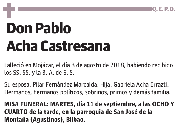 Pablo Acha Castresana