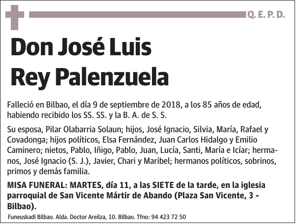 José Luis Rey Palenzuela