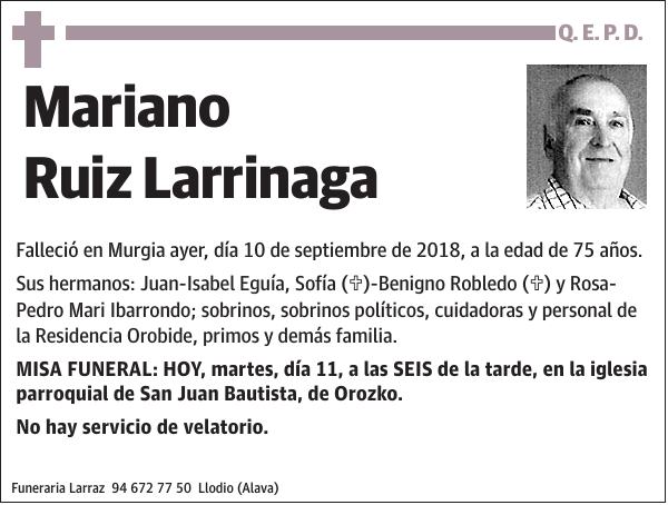 Mariano Ruiz Larrinaga