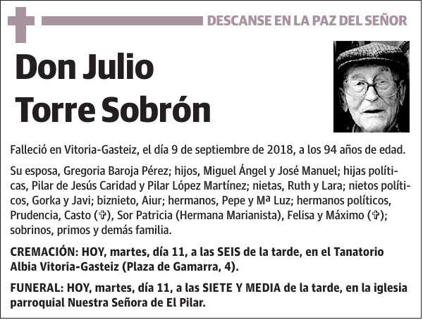 Julio Torre Sobrón