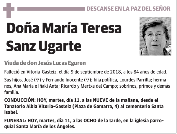 María Teresa Sanz Ugarte