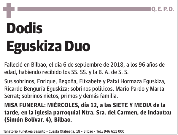 Dodis Eguskiza Duo