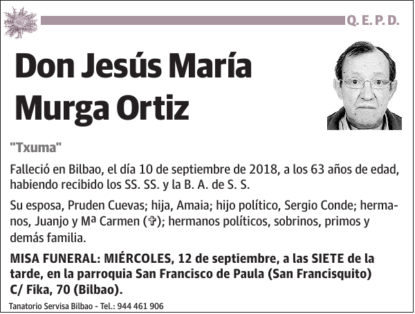 Jesús María Murga Ortiz