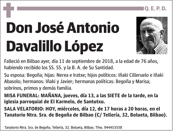 José Antonio Davalillo López