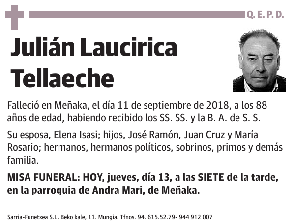 Julián Laucirica Tellaeche