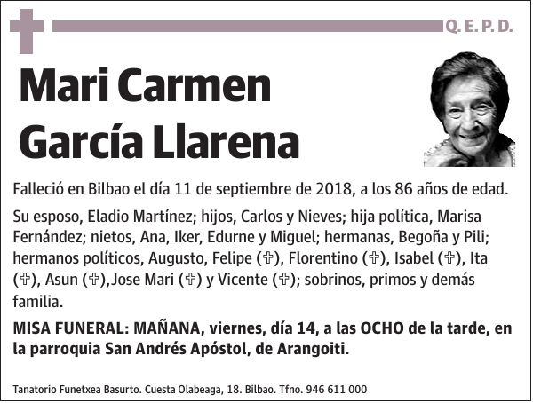 Mari Carmen García Llarena