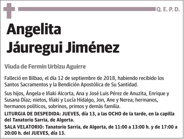 Angelita Jáuregui Jiménez