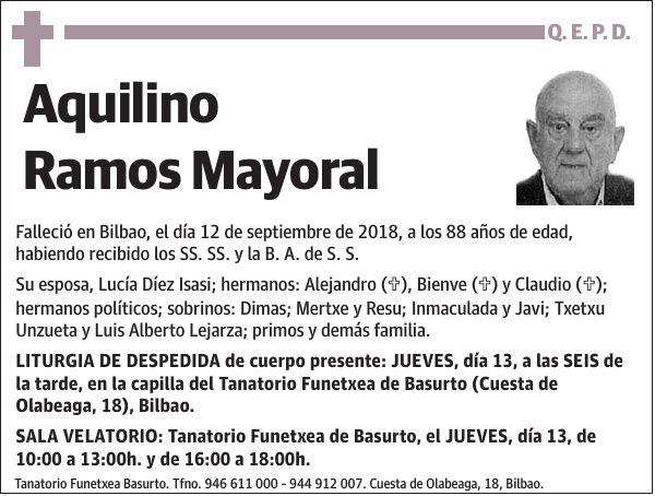 Aquilino Ramos Mayoral