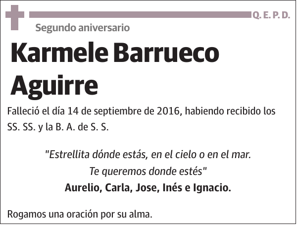 Karmele Barrueco Aguirre