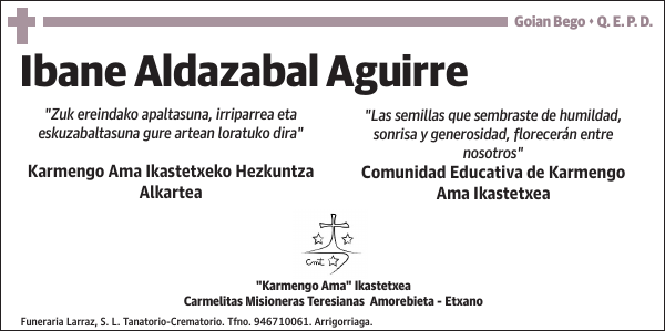 Ibane Aldazabal Aguirre