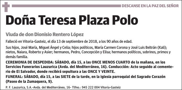 Teresa Plaza Polo