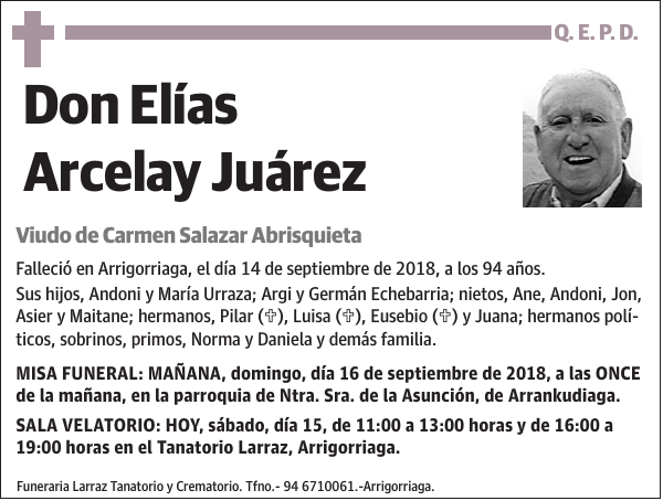 Elías Arcelay Juárez