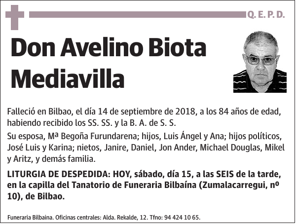 Avelino Biota Mediavilla