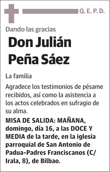 Julián Peña Sáez