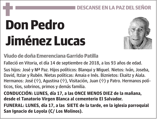 Pedro Jiménez Lucas