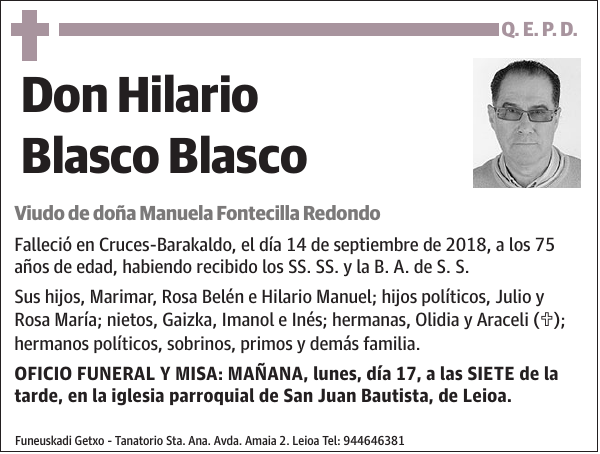 Hilario Blasco Blasco