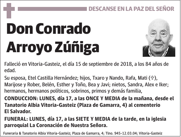 Conrado Arroyo Zúñiga