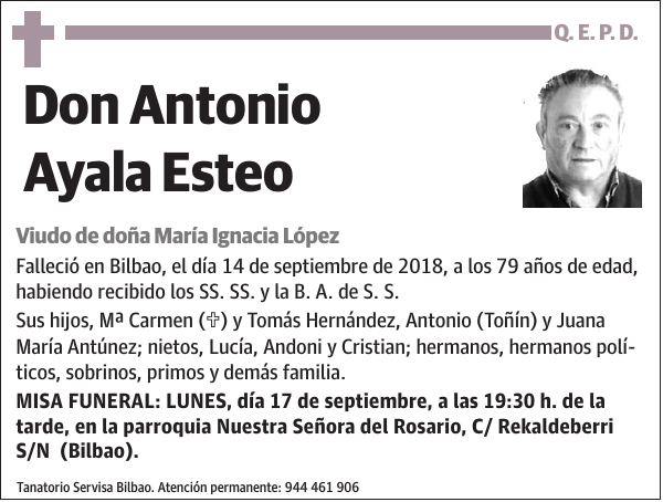 Antonio Ayala Esteo