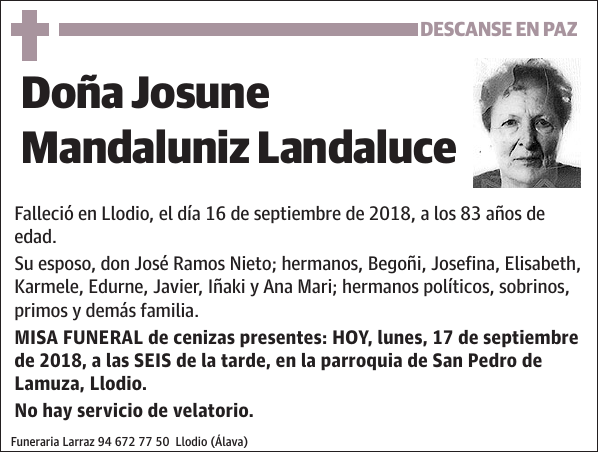 Josune Mandaluniz Landaluce