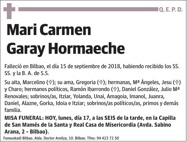 Mari Carmen Garay Hormaeche