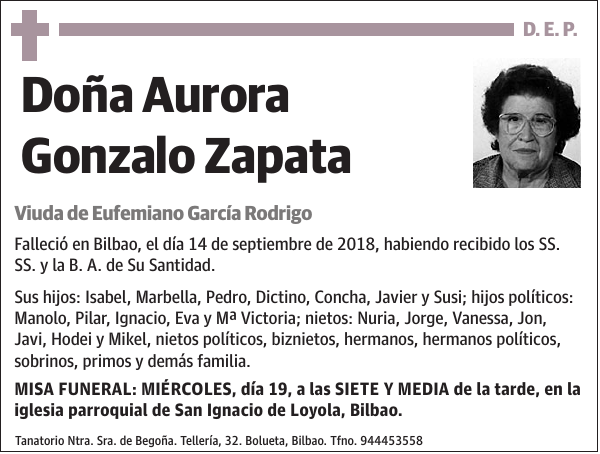 Aurora Gonzalo Zapata