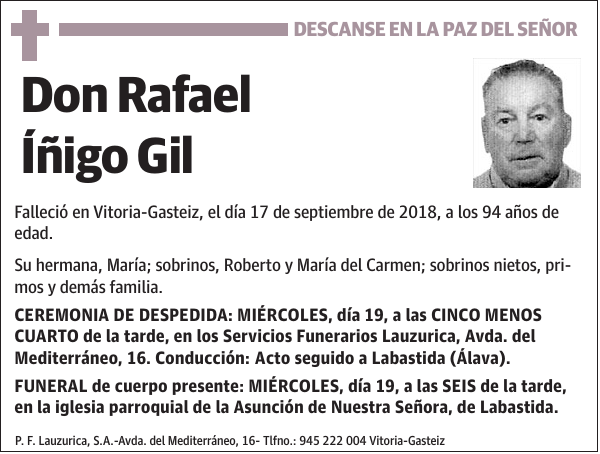 Rafael Íñigo Gil