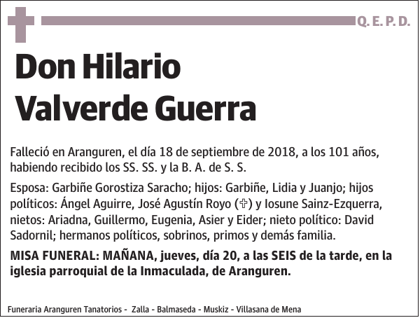 Hilario Valverde Guerra