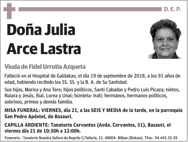 Julia Arce Lastra