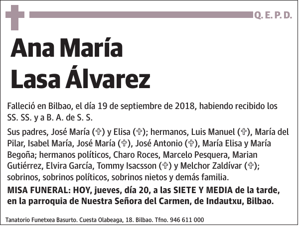 Ana María Lasa Álvarez