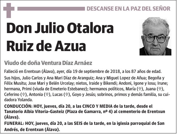 Julio Otalora Ruiz de Azua