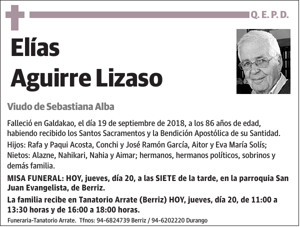 Elías Aguirre Lizaso