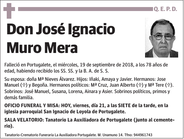 José Ignacio Muro Mera