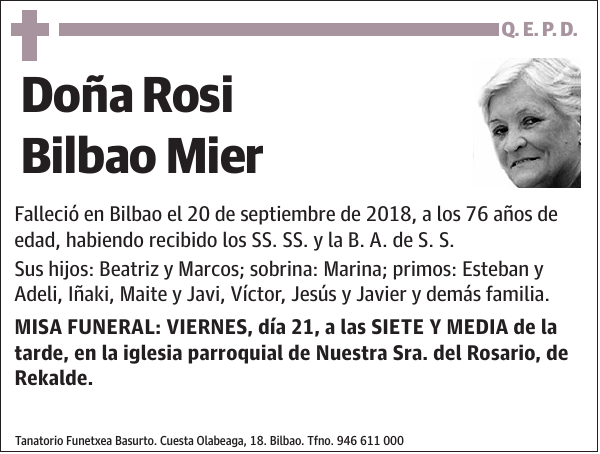 Rosi Bilbao Mier