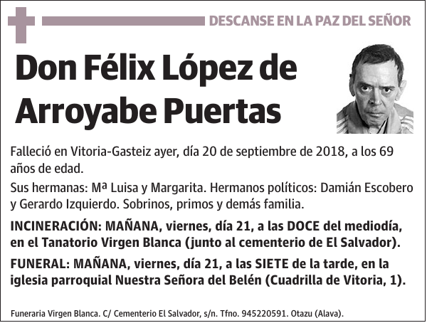 Félix López de Arroyabe Puertas