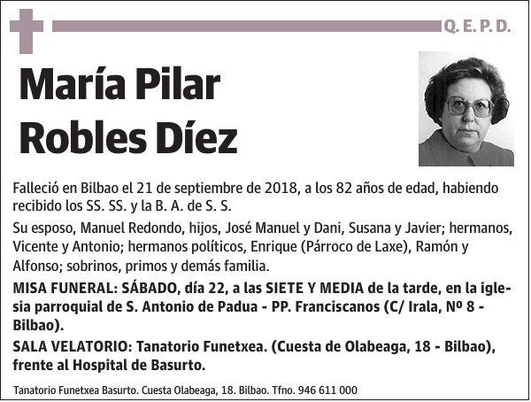 María Pilar Robles Díez