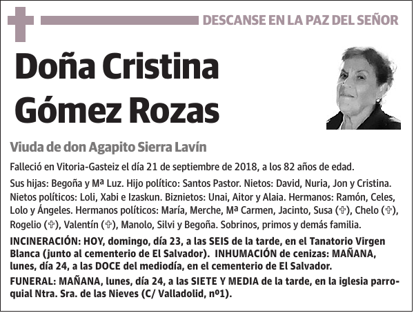 Cristina Gómez Rozas