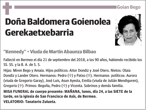 Baldomera Goienolea Gerekaetxebarria