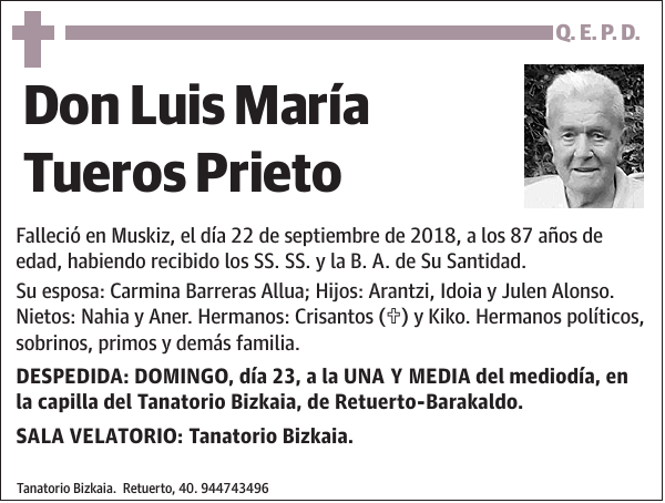 Luis María Tueros Prieto