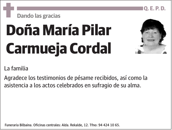 María Pilar Carmueja Cordal