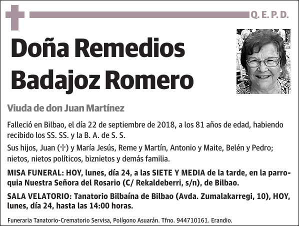 Remedios Badajoz Romero