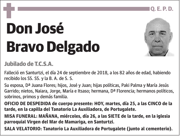 José Bravo Delgado