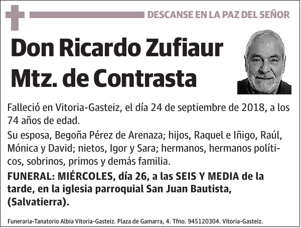 Ricardo Zufiaur Mtz. de Contrasta