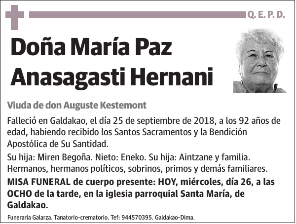 María Paz Anasagasti Hernani